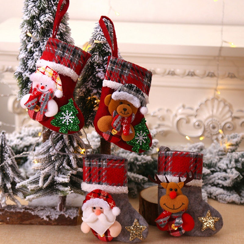 Christmas Doll Socks Gift Bag （Small Size）