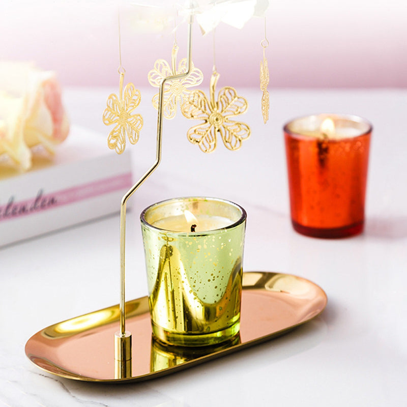 Smokeless Candles Amber & Moss Fragrance Scented Candle Cute Christmas Candles for Christmas Party Wedding Spa Decoration Gifts