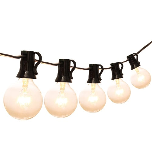 G40 Lamp String Bulbs 10 Spare Light Bulbs for Patio Garden Backyard Party Christmas Holiday Wedding Decorations