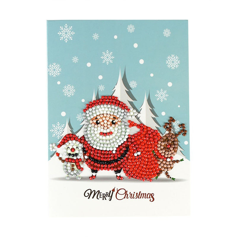 5D Diamond Painting Christmas Cards