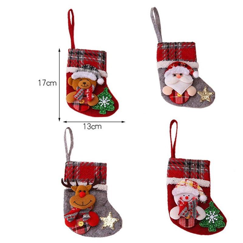 Christmas Doll Socks Gift Bag （Small Size）